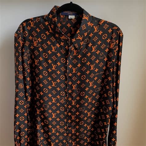 louis vuitton silk pajamas men's